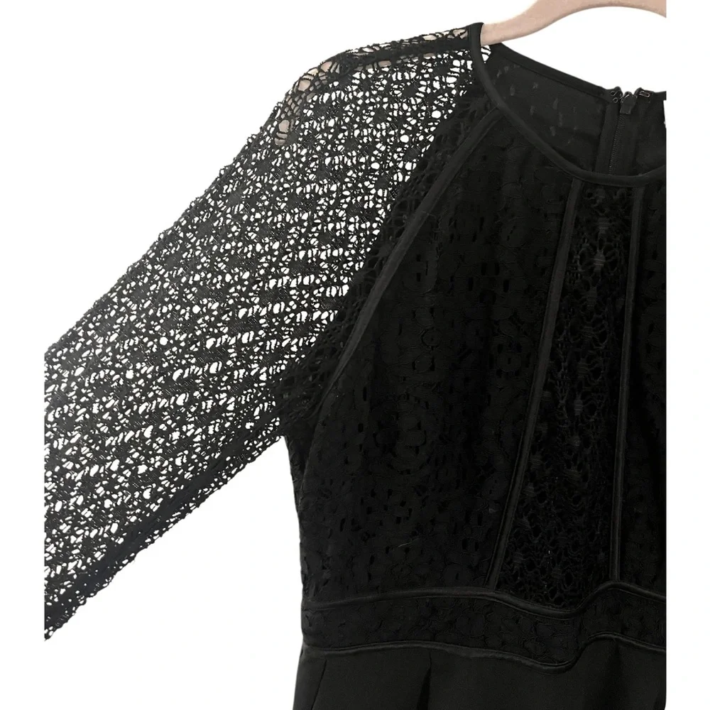 ASOS Black Lace Jumpsuit - Picture 6 of 12